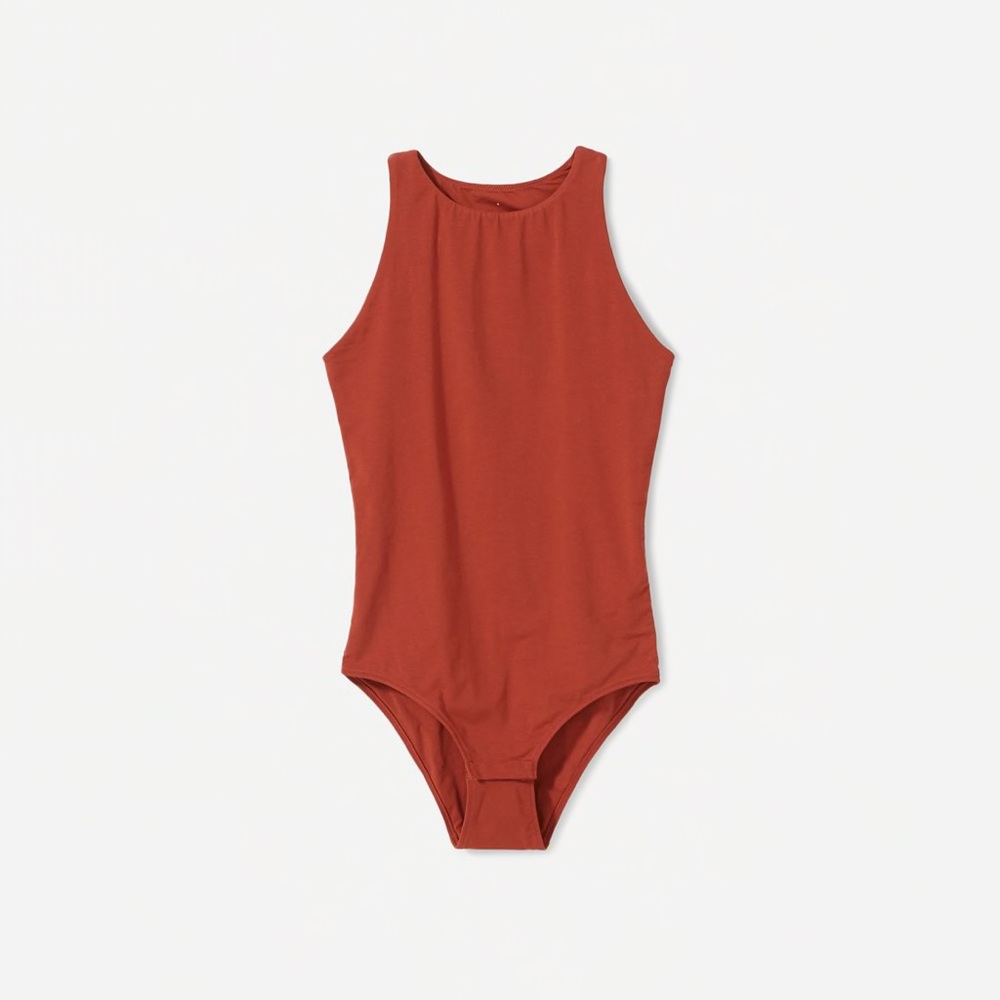 Everlane NEW /unworn high-neck tank bodysuit XXS